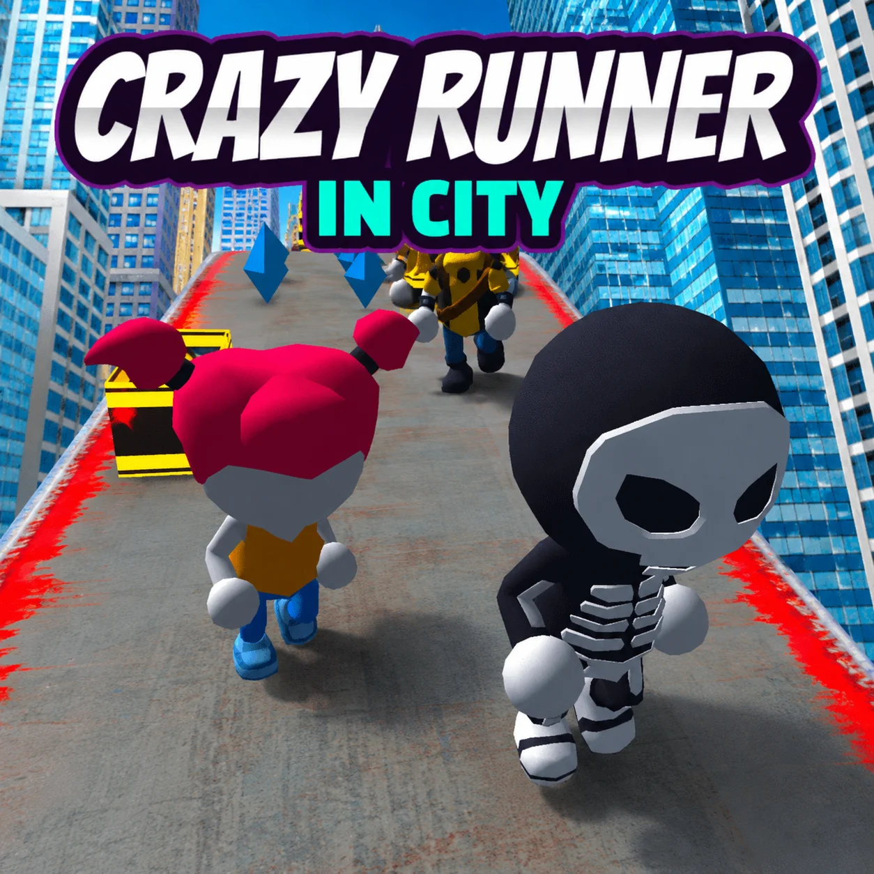 Crazy Runner in City